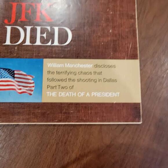 Vintage Look Magazine February 7, 1967 The Day JFK Died - Picture 3 of 6